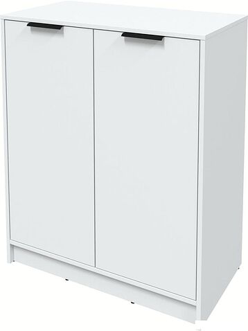 Тумба Интерлиния Концепт КТ-Т84 (белый платинум/белый платинум)