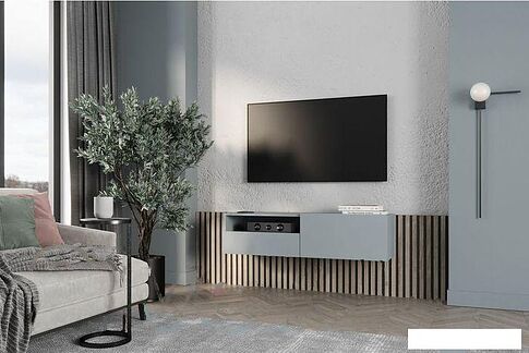 Тумба Mio Tesoro Plano PL T-1 (сумеречный голубой)