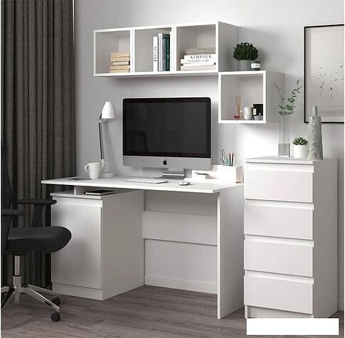 Комод НК-Мебель Stern Т-2 4 ящика (белый)