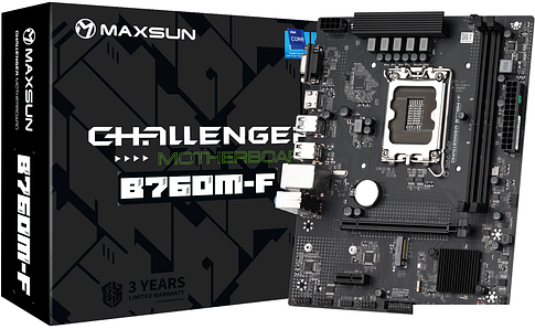 Материнская плата Maxsun Challenger B760M-F