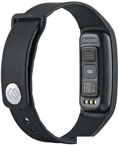 Фитнес-браслет Digma Force C4 (черный)