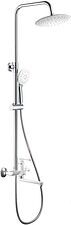 Душевая система Haiba HB24557-8 (белый, хром) Душевая система Haiba HB24557-8 (белый, хром)
