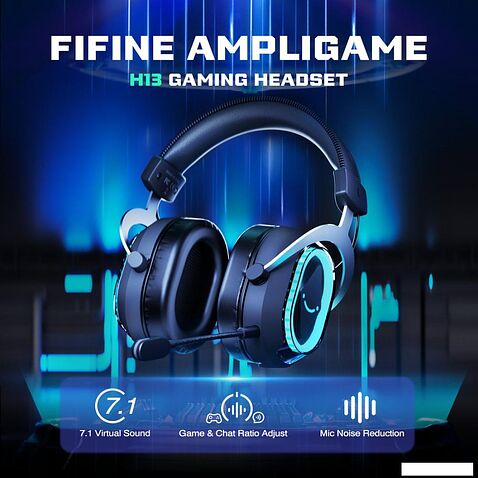 Наушники FIFINE H13 (черный)