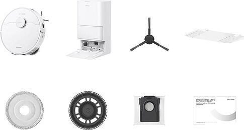 Робот-пылесос Dreame Robot Vacuum D20 Ultra White RLD31SE (евровилка, белый)