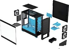 Корпус Fractal Design Pop Air RGB Cyan Core TG Clear Tint FD-C-POR1A-02 Корпус Fractal Design Pop Air RGB Cyan Core TG Clear Tint FD-C-POR1A-02