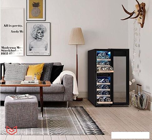 Винный шкаф Meyvel MV19-KBF2