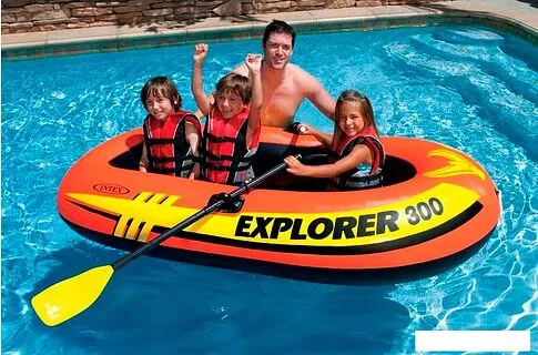 Гребная лодка Intex Explorer 300 (Intex-58332)