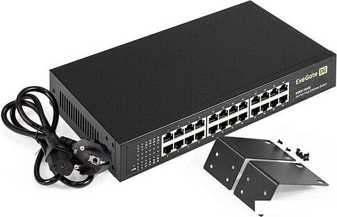 Неуправляемый коммутатор ExeGate EDES-1024D
