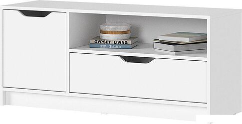 Тумба Стендмебель Руна ТВ 01 под тв (белый)