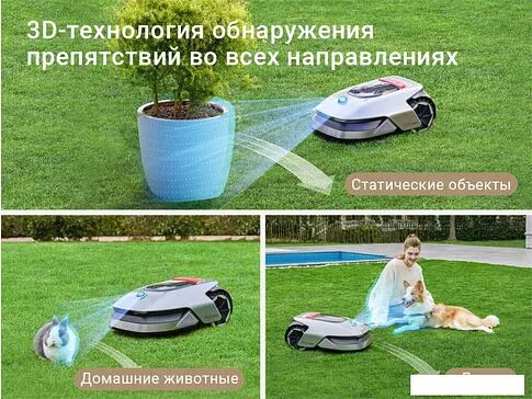 Газонокосилка-робот Dreame Roboticmower A1 (международная версия)