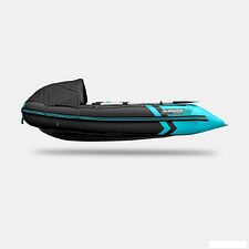 Моторно-гребная лодка Gladiator E330PRO (черный/бирюзовый) Моторно-гребная лодка Gladiator E330PRO (черный/бирюзовый)