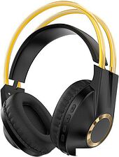 Наушники QUMO Party Rave (черный/золотистый)