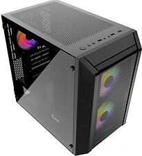Корпус Powercase Mistral Micro H3B Mesh LED