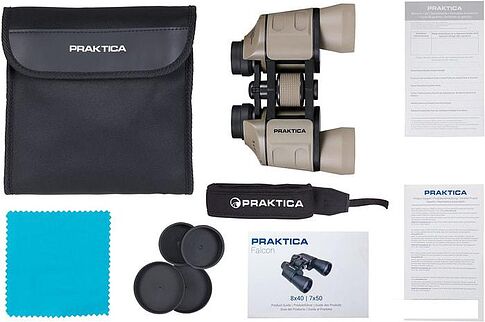 Бинокль Praktica Falcon 8x40 (песочный)