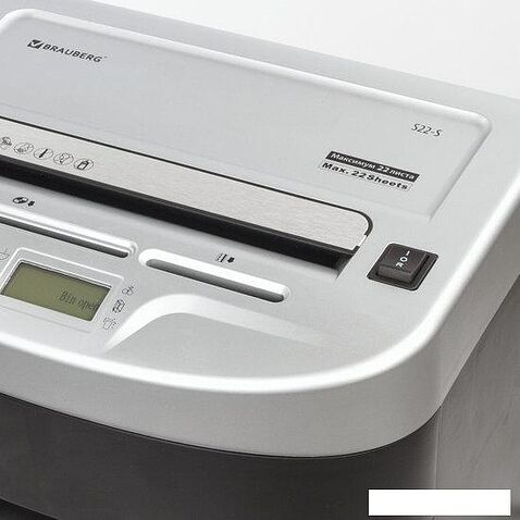 Шредер BRAUBERG S22-S 531773