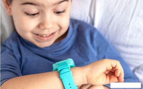 Детские умные часы Canyon Cindy KW-41 (синий/голубой)