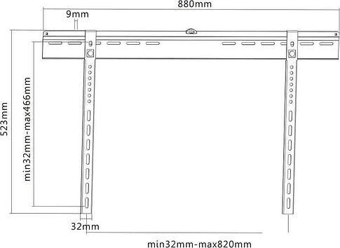Кронштейн Ultramounts UM817F (черный)