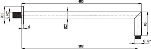 Душевая система  Deante Blur NQL 09YK