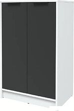 Тумба Интерлиния Концепт КТ-Т64 (антрацит/белый платинум)