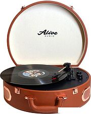 Виниловый проигрыватель Alive Audio Movie (французский шоколад) Виниловый проигрыватель Alive Audio Movie (французский шоколад)
