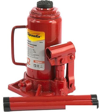 Бутылочный домкрат Sparta 50336 12т