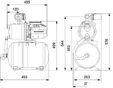 Насос Grundfos JP 3-42 PT-H
