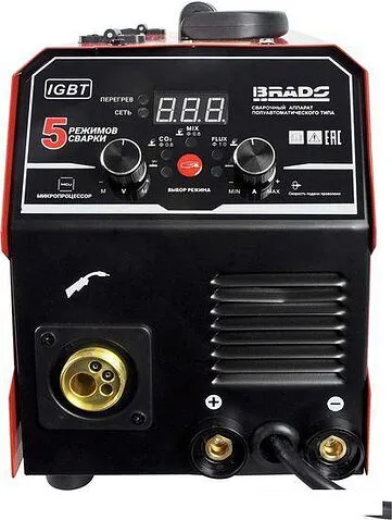 Сварочный инвертор Brado MIG/MMA-250L-6