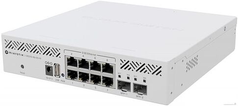 Настраиваемый коммутатор Mikrotik CRS310-8G+2S+IN
