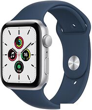 Умные часы Apple Watch SE 40 мм (алюминий серебристый/синий омут спортивный) Умные часы Apple Watch SE 40 мм (алюминий серебристый/синий омут спортивный)