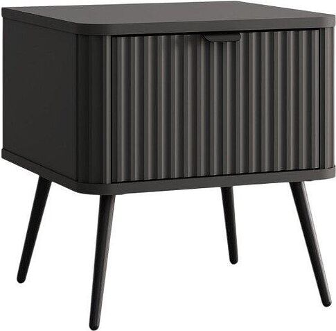 Тумба Arvento Rondo 1S (графит/дарк грей)