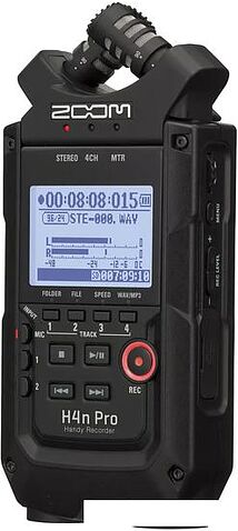 Диктофон Zoom H4n Pro (черный)