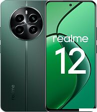 Смартфон Realme 12 RMX3871 8GB/128GB международная версия (зеленый малахит) Смартфон Realme 12 RMX3871 8GB/128GB международная версия (зеленый малахит)
