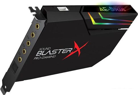 Внутренняя звуковая карта Creative Sound BlasterX AE-5 Plus