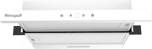 Кухонная вытяжка Weissgauff TEL 600 2M Touch White Glass