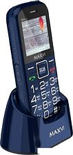 Кнопочный телефон Maxvi B5ds up (темно-синий)