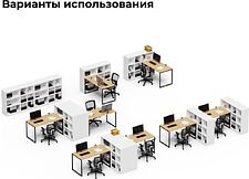 Тумба Crafto Норма 01 140x40x111 (белый)