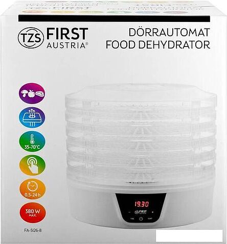 Сушилка для овощей и фруктов First FA-5126-8