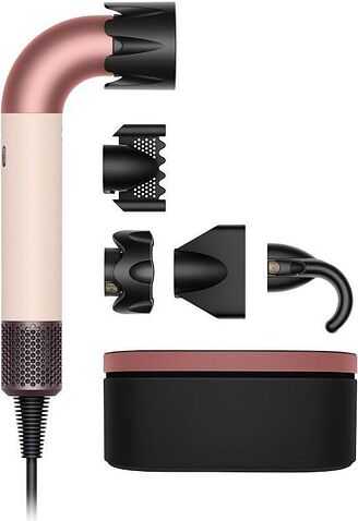 Фен Dyson HD17 Supersonic r Straight+Wavy (с переходником на евровилку, керамический розовый/розовое золото) Фен Dyson HD17 Supersonic r Straight+Wavy (с переходником на евровилку, керамический розовый/розовое золото)