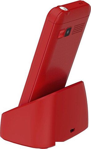 Кнопочный телефон Maxvi B231ds (красный)