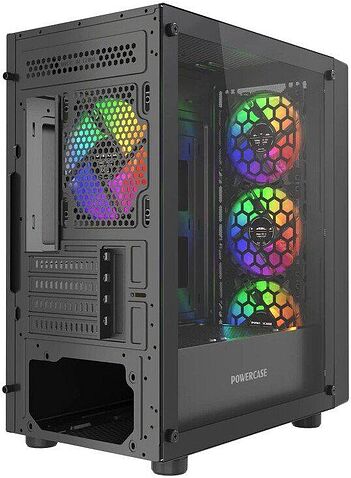 Корпус Powercase Mistral Micro EM21 CMMEM21B-L4