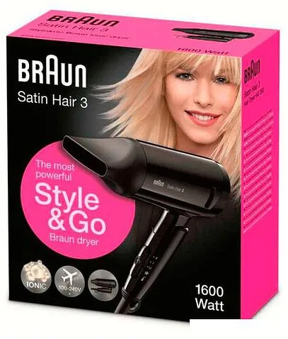 Фен Braun Satin-Hair 3 (HD 350)