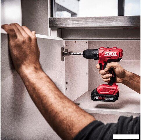 Дрель-шуруповерт Skil DL6280SE20 (с 2-мя АКБ, кейс)