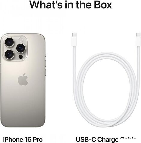 Смартфон Apple iPhone 16 Pro Dual SIM 256GB (природный титан)