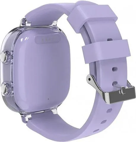 Умные часы с наушниками Aimoto Crystal 4G (сиреневый)