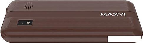 Кнопочный телефон Maxvi K21 (коричневый)