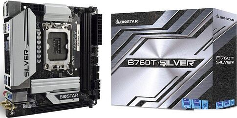 Материнская плата BIOSTAR B760T-Silver Ver. 5.1