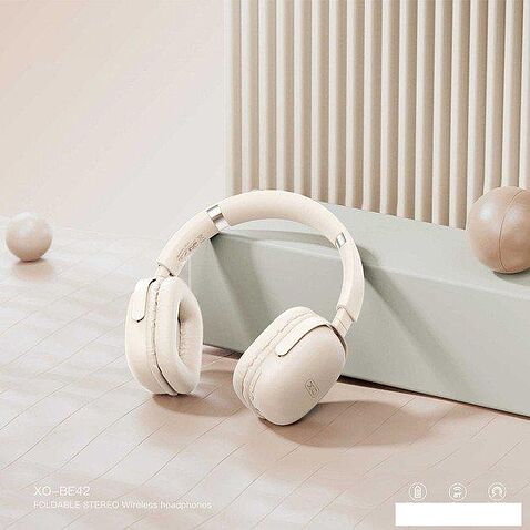 Наушники XO BE42 (бежевый)