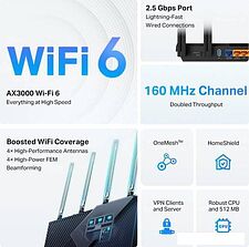 Wi-Fi роутер TP-Link Archer AX55 Pro