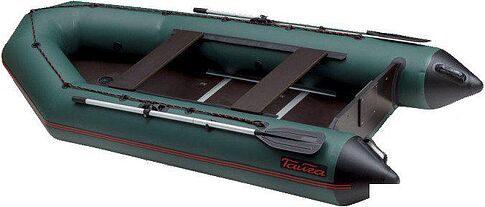 Моторно-гребная лодка Leader Boats Тайга-340 киль 0062872 (зеленый)