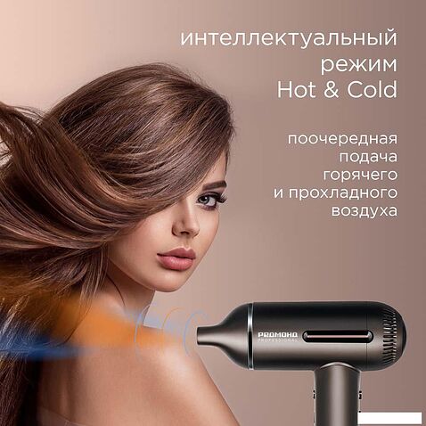 Фен Redmond (Редмонд) HD1700 (серо-коричневый)